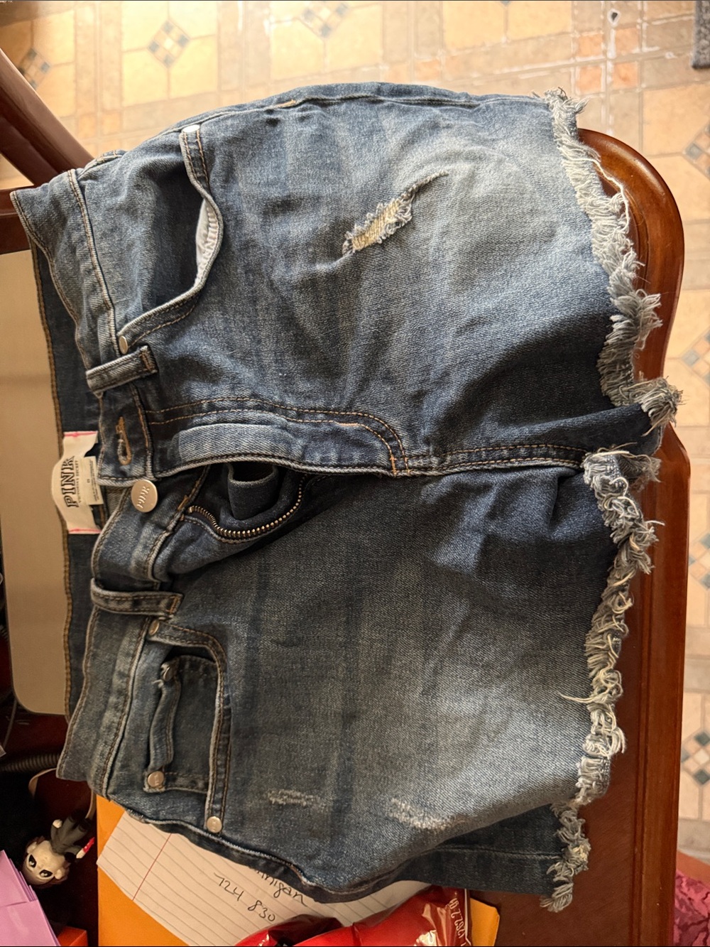 Victoria Secret’s PINK Denim Cutoff Shorts - size 8